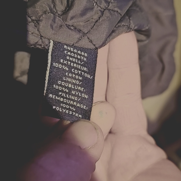 American Eagle women's quilted canvas-like jacket Size L - Picture 8 of 8